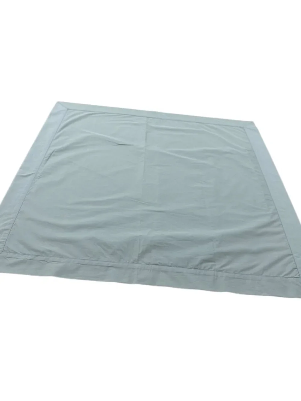 COYUCHI Pacific Blue Organic Percale Sham Euro Size 26x26 NWOT